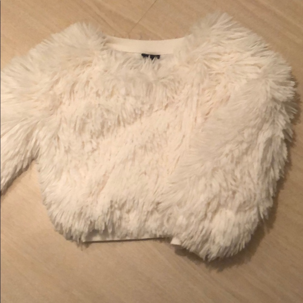 Girls fuzzy sweater